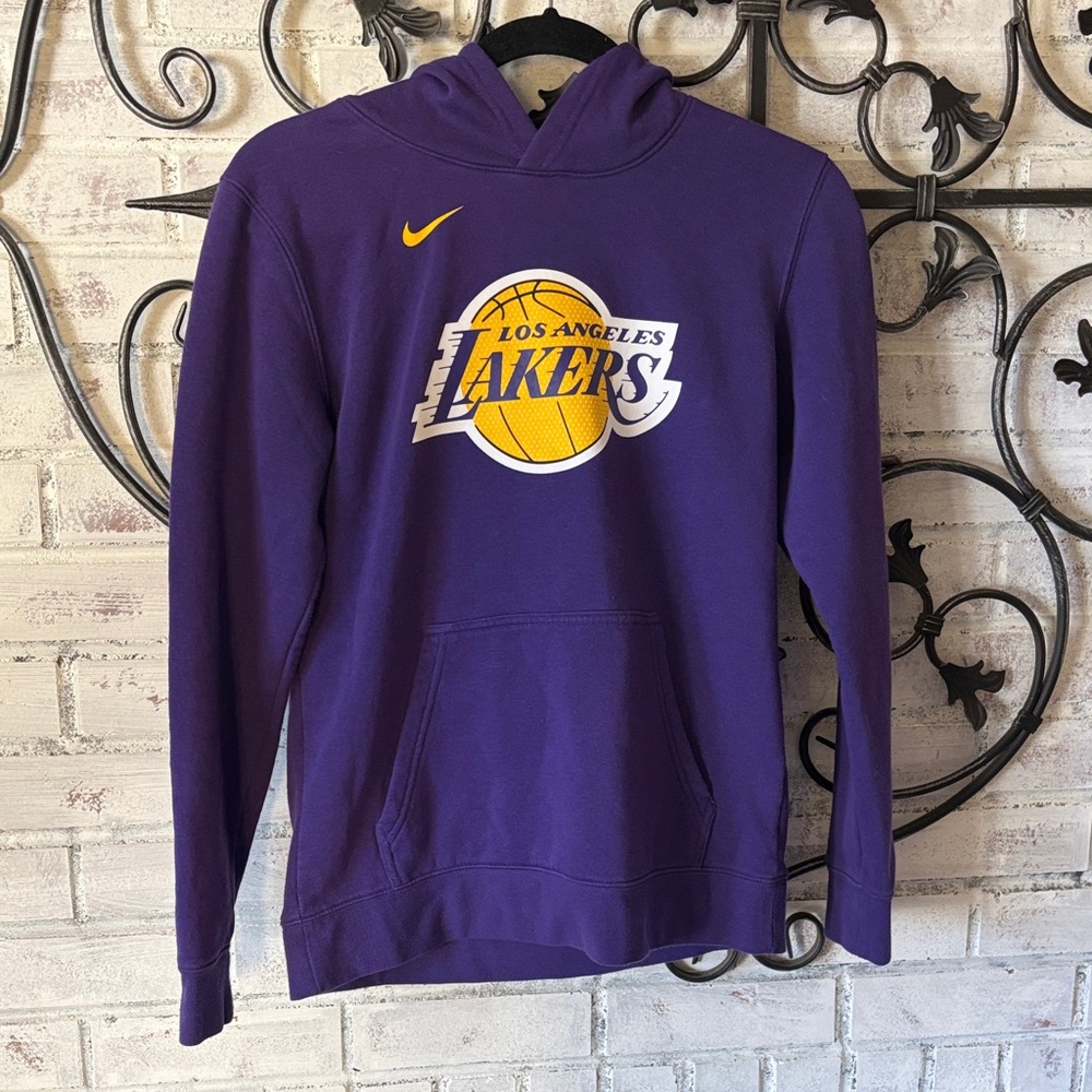 Nike Kids Purple Los Angeles Lakers Hoodie